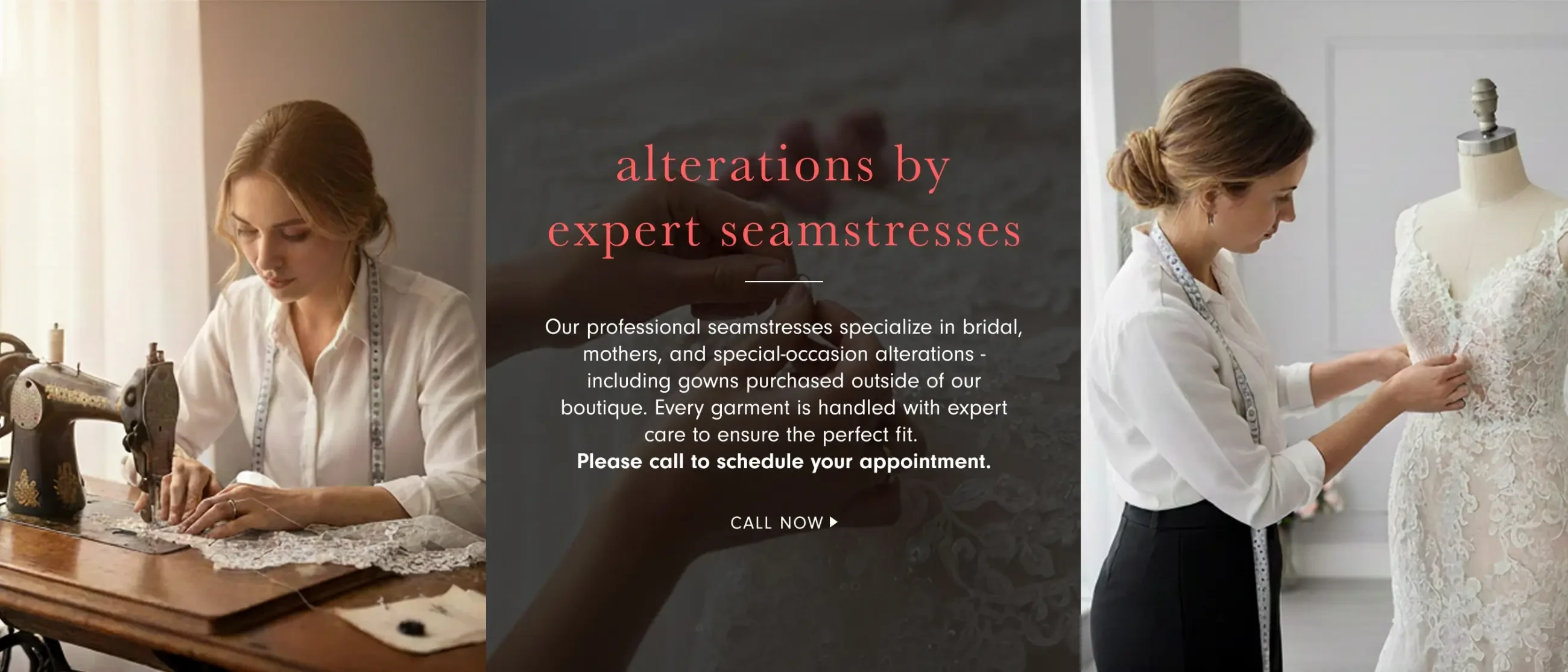 Jeannine's Bridal logo Hero